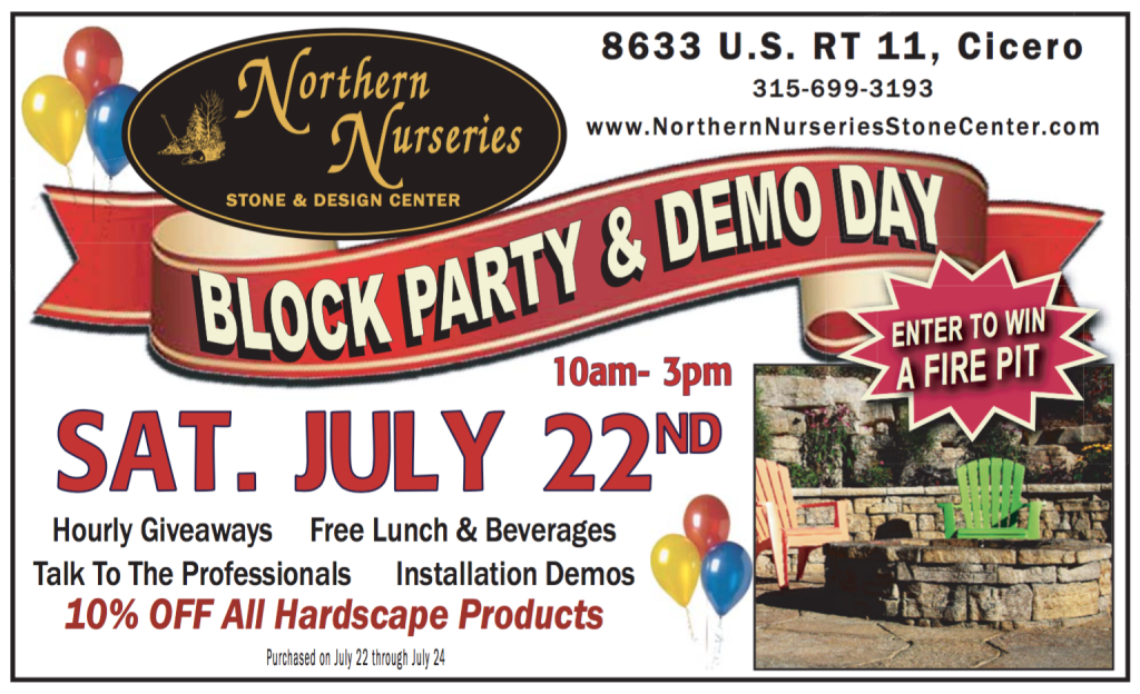 Cicero Block Party Northern Nurseries Stone Center